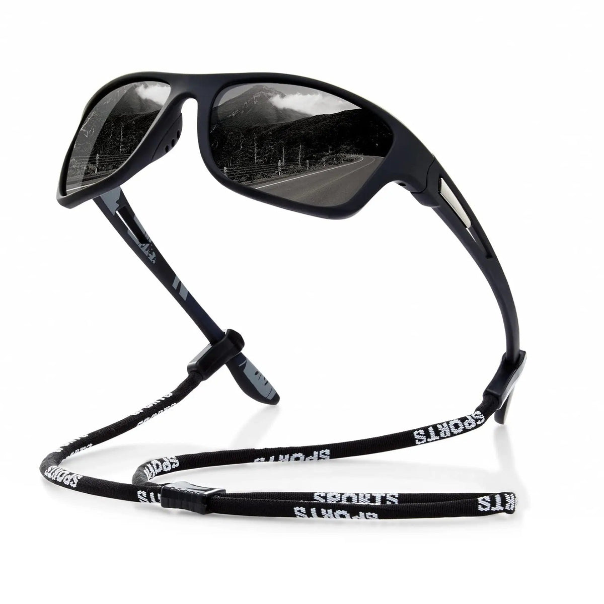 Bel Hills | Men's Polarized Sports Sunglasses UK – UV400 Wrap Around Sunglasses for Cycling, Running & Outdoor Activities | Lightweight & Glare Protection