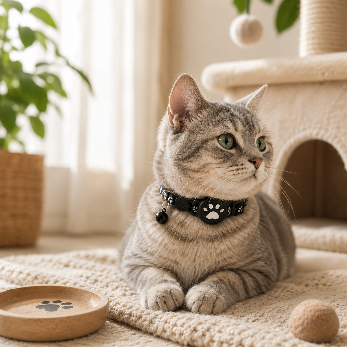 Bel Hills | Pawtrackr GPS-Enabled Adjustable Pet Collar
