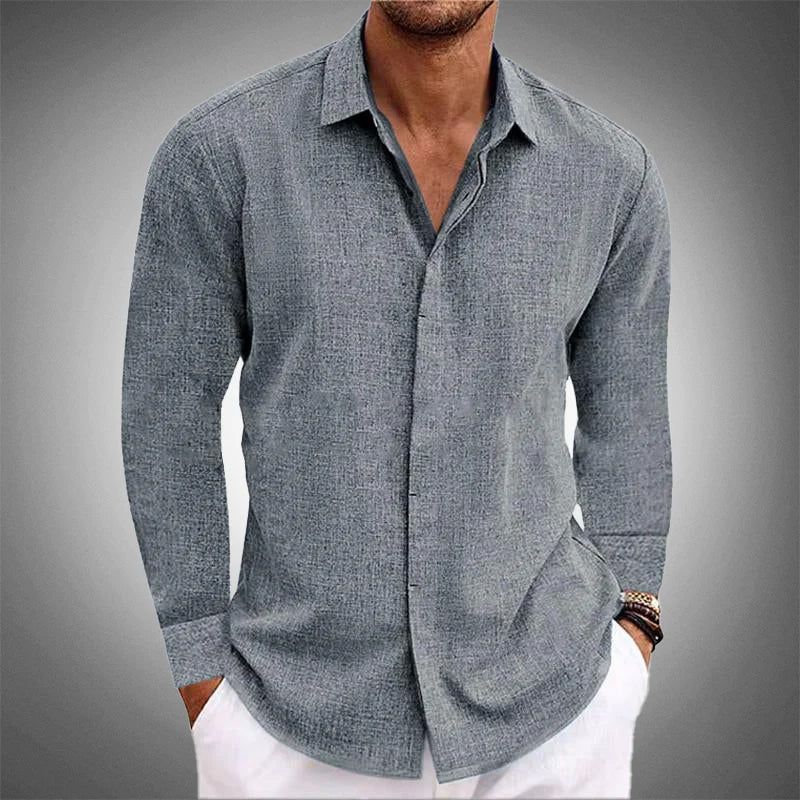 Image of Jamison | Men's Long Sleeve Button-Down Shirt