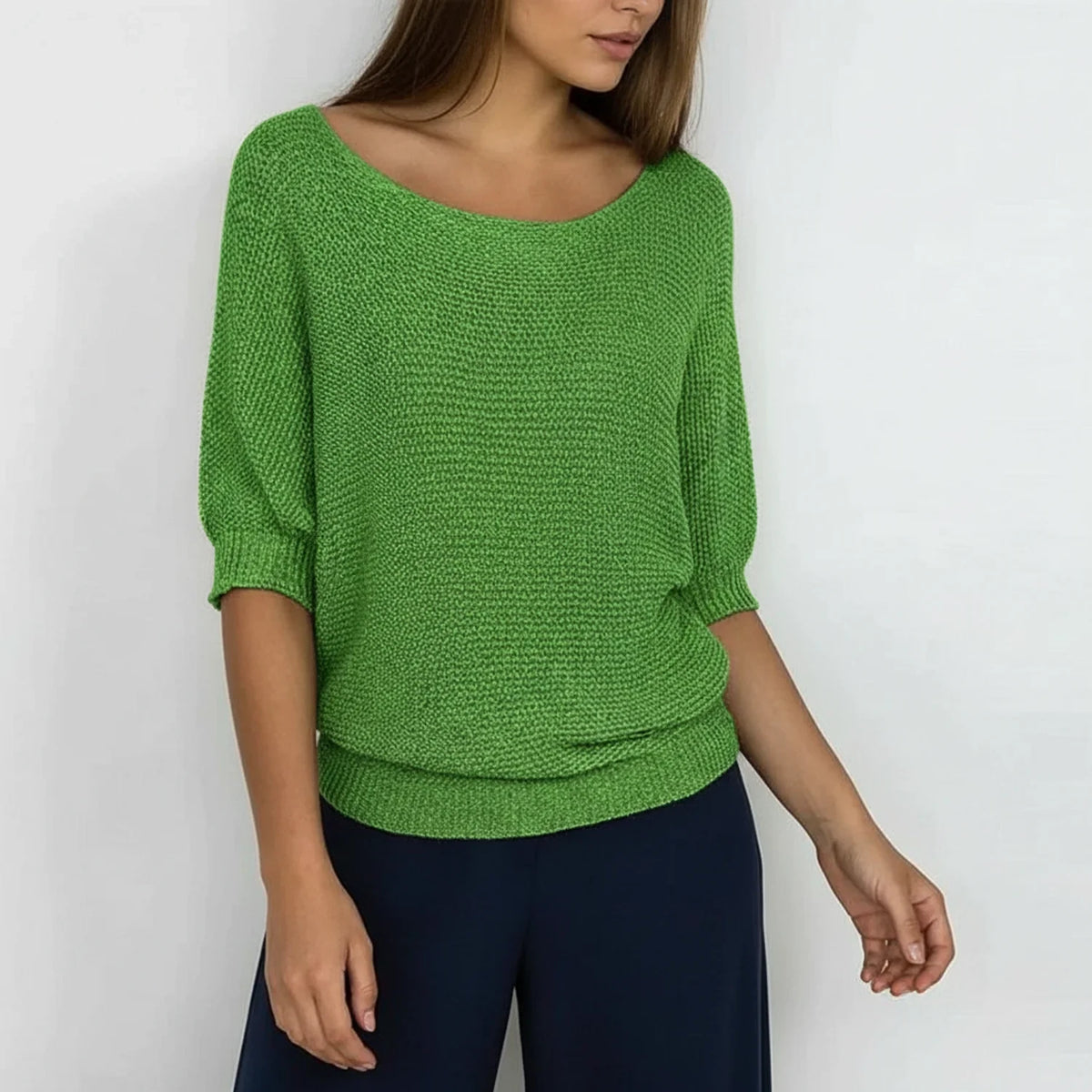 Relaxed Fit Sweater for Women AI replaced image