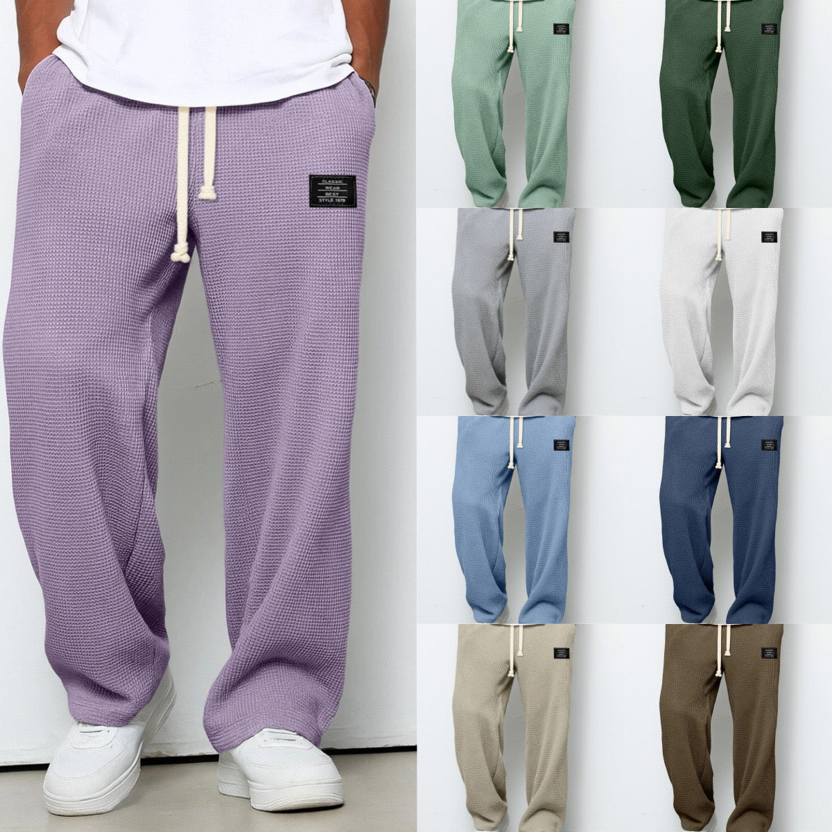 Image of Stuart | Men's Loose Fit Drawstring Pants