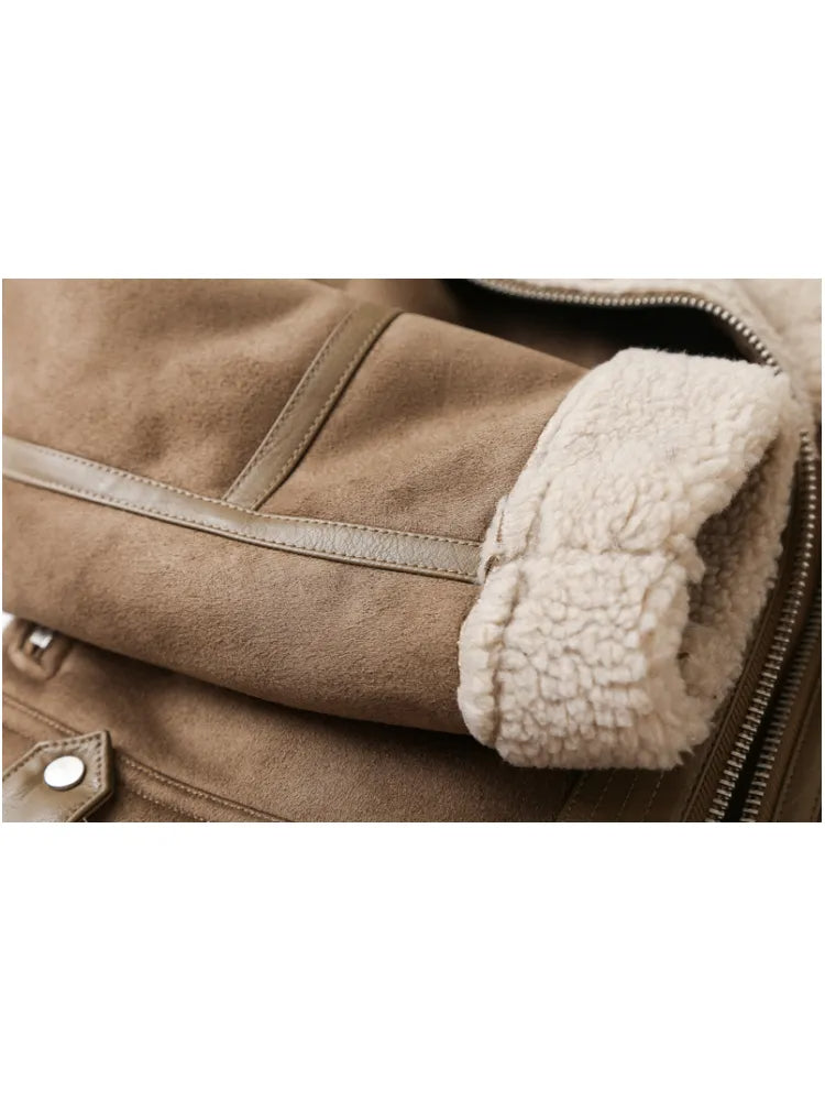 Vintage Fusion Winter Jacket - Warm & Trendy