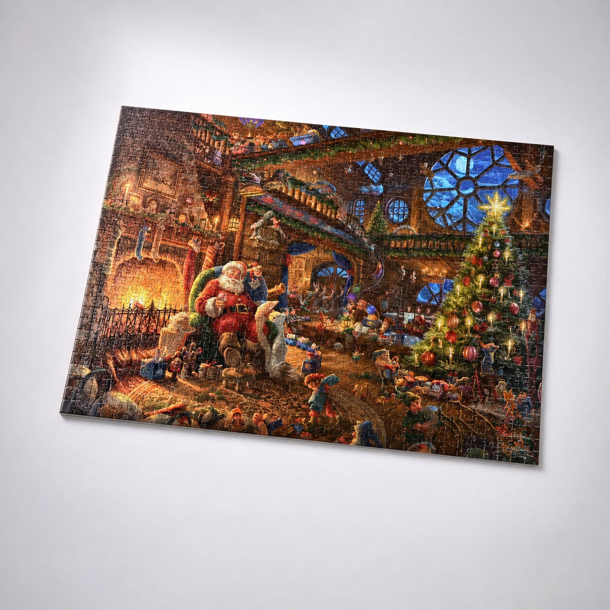 2026 Puzzle Advent Calendar with 24 Daily Compartments, 42 Pieces Each - Festive Christmas Picture