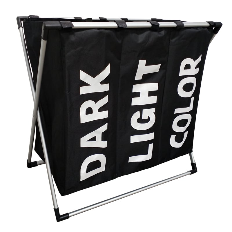 3-Section Laundry Hamper
