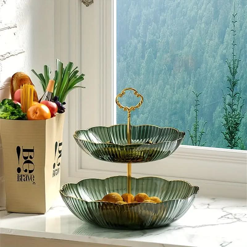 3-Tier Modern Fruit Bowl Organizer