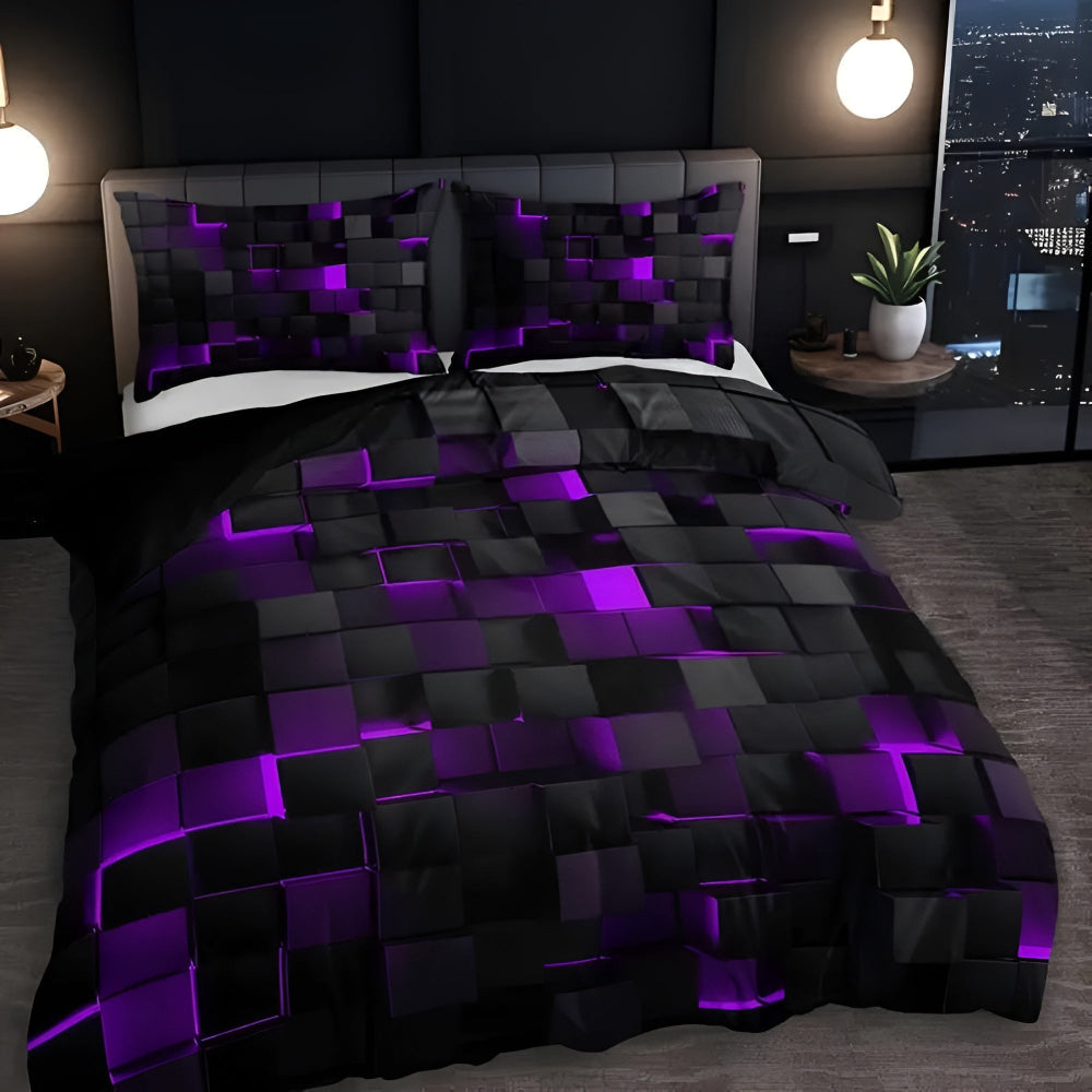 3D Geometric Pattern Bedding Set