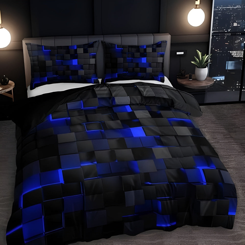 3D Geometric Pattern Bedding Set