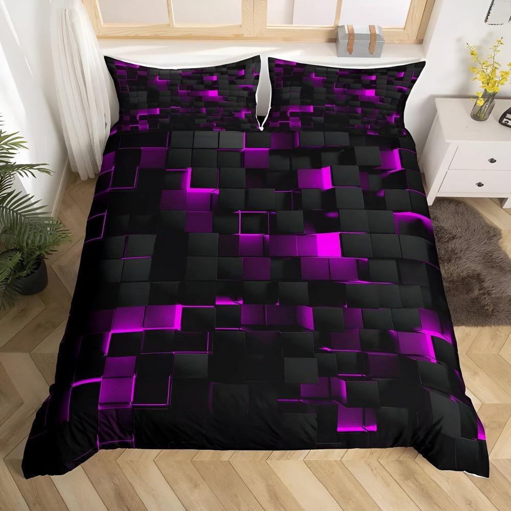 3D Geometric Pattern Bedding Set