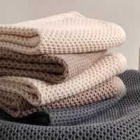 6-Pack Waffle Towels for Stylish Functionality