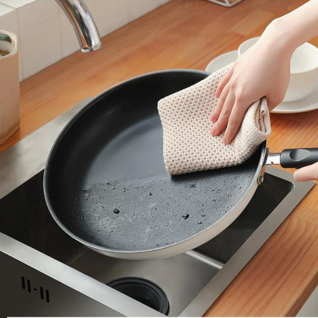 6-Pack Waffle Towels for Stylish Functionality