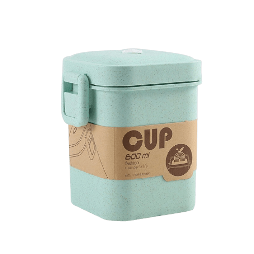 600 Ml Microwave-Safe Soup Container