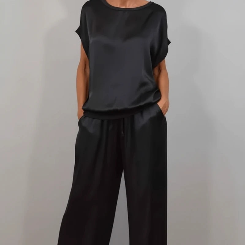 Relaxed Fit Two-Piece Set for Women