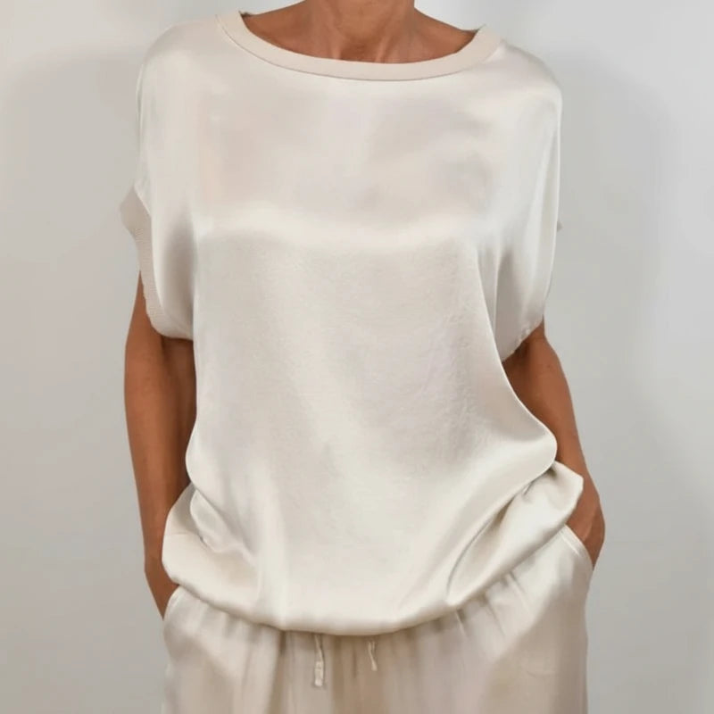 Relaxed Fit Two-Piece Set for Women