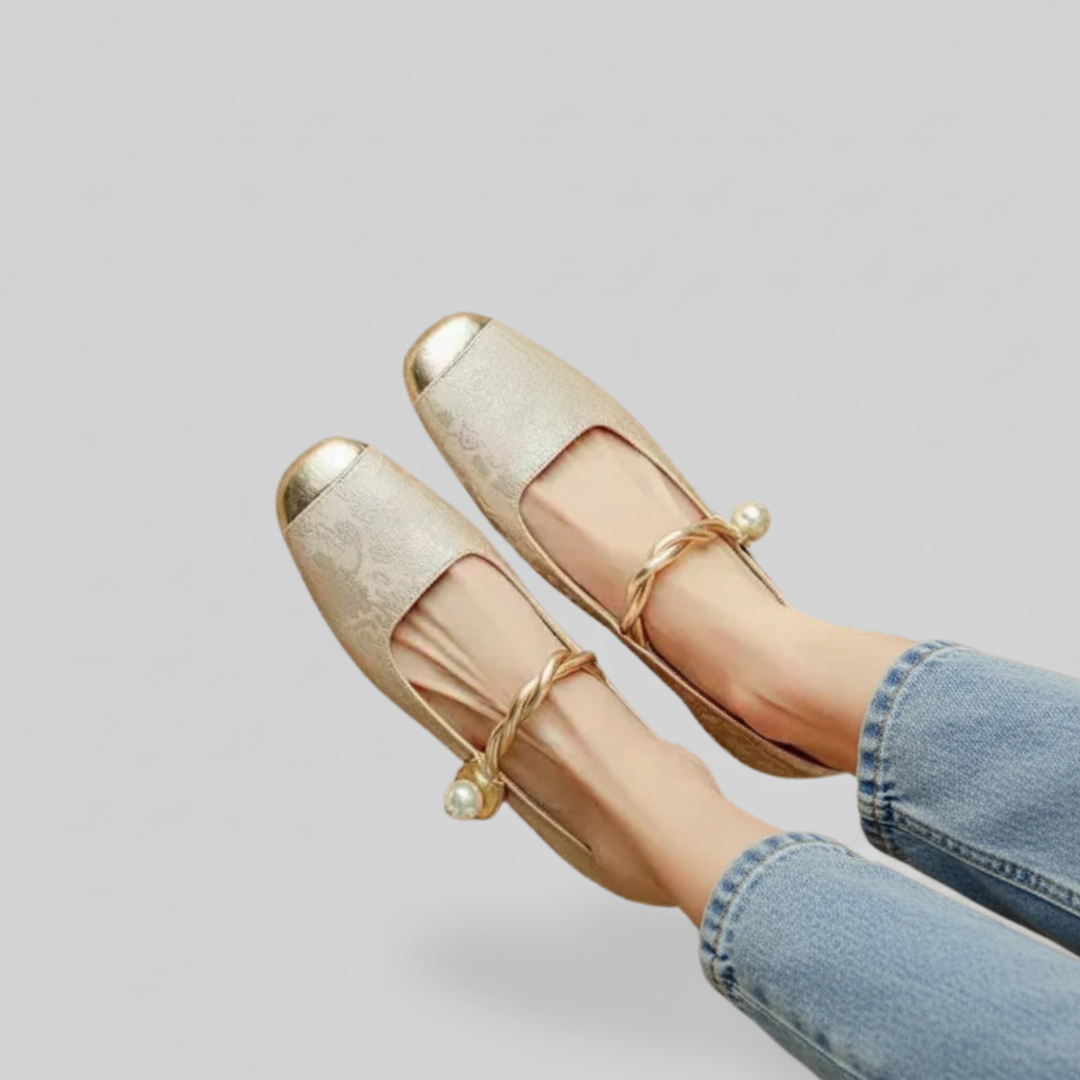 Square | Orthopedic Ankle Strap Mary Jane Shoes