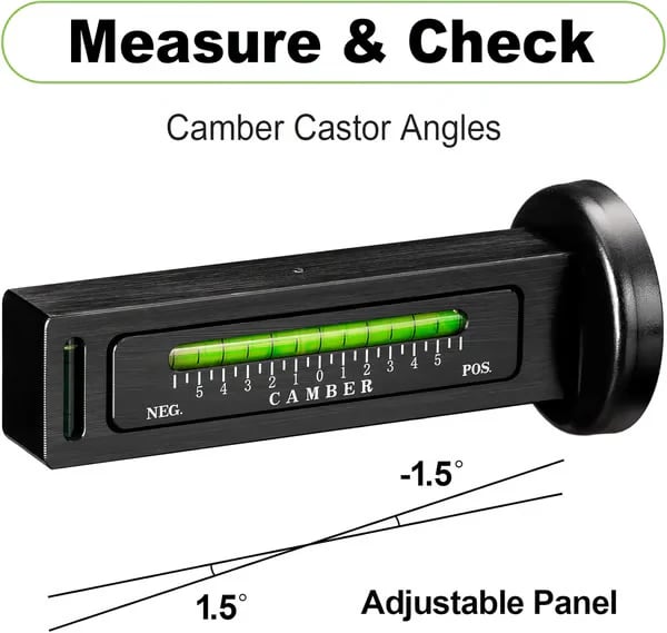 Adjustable Magnetic Camber Gauge Alignment Tool