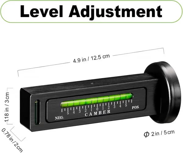 Adjustable Magnetic Camber Gauge Alignment Tool