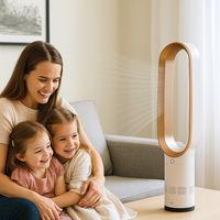 Air Blower/Fan Without Rotating Blades