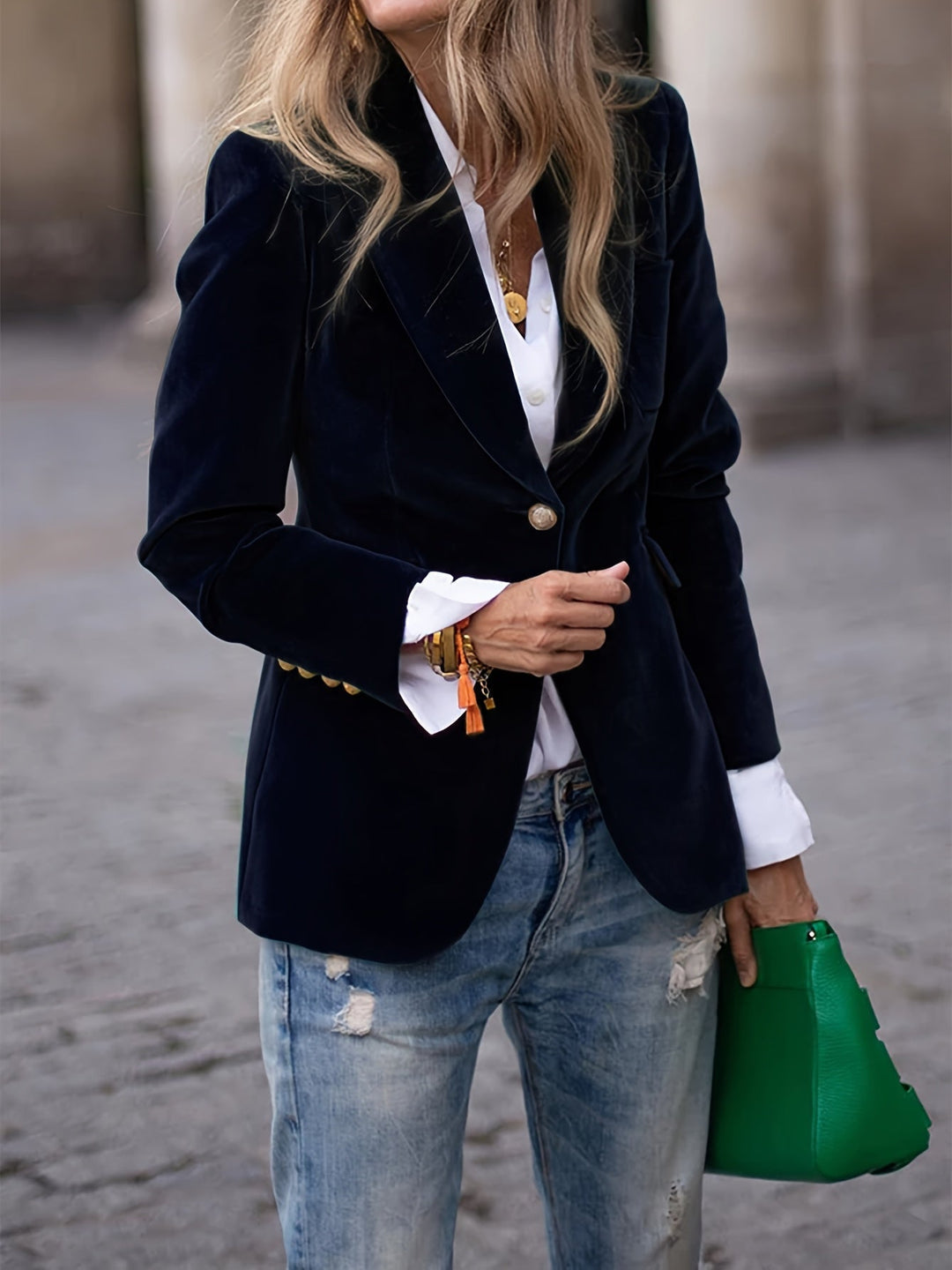 Image of Anna | Women's Single Breasted Blazer