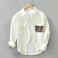 Anthony | Men's Long Sleeve Corduroy Shirt