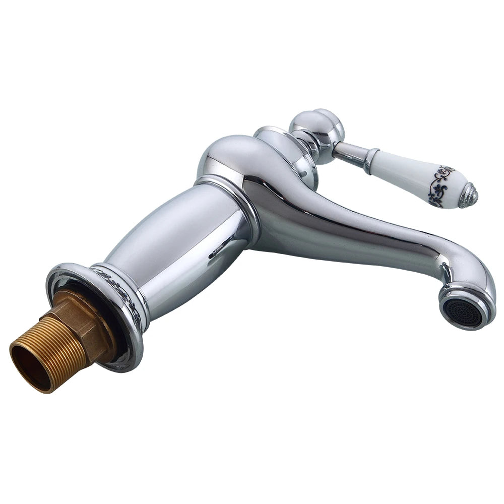 Antique Gold Single-Handle Tap