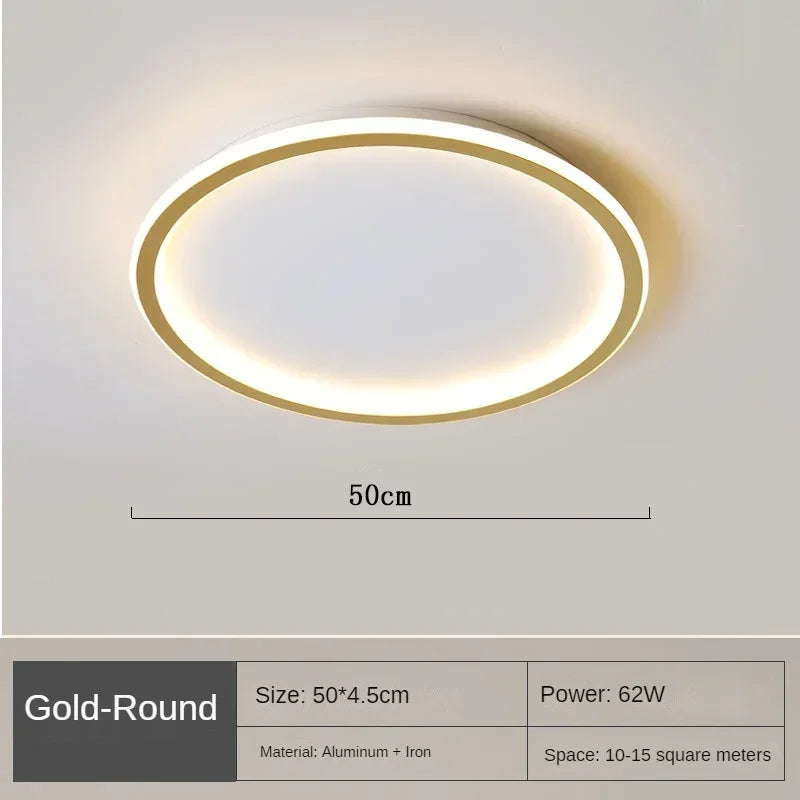 AuroraGlobe LED Ceiling Light - Elegant Scandinavian Style