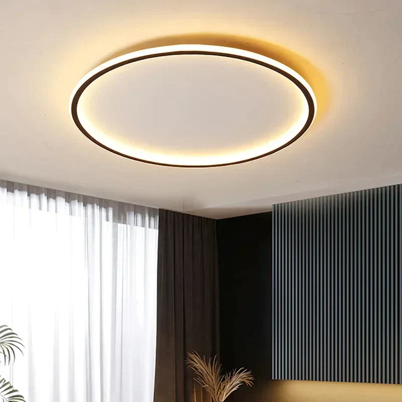 AuroraGlobe LED Ceiling Light - Elegant Scandinavian Style