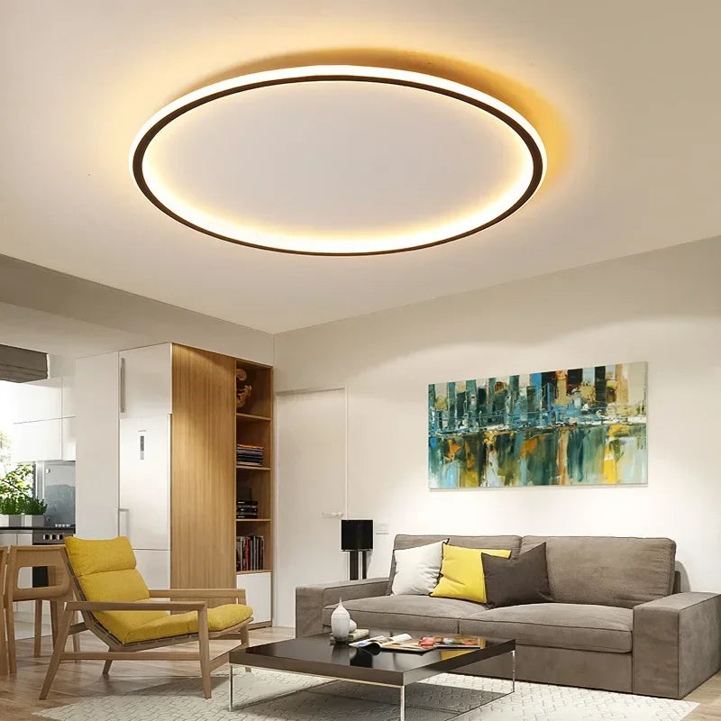 AuroraGlobe LED Ceiling Light - Elegant Scandinavian Style