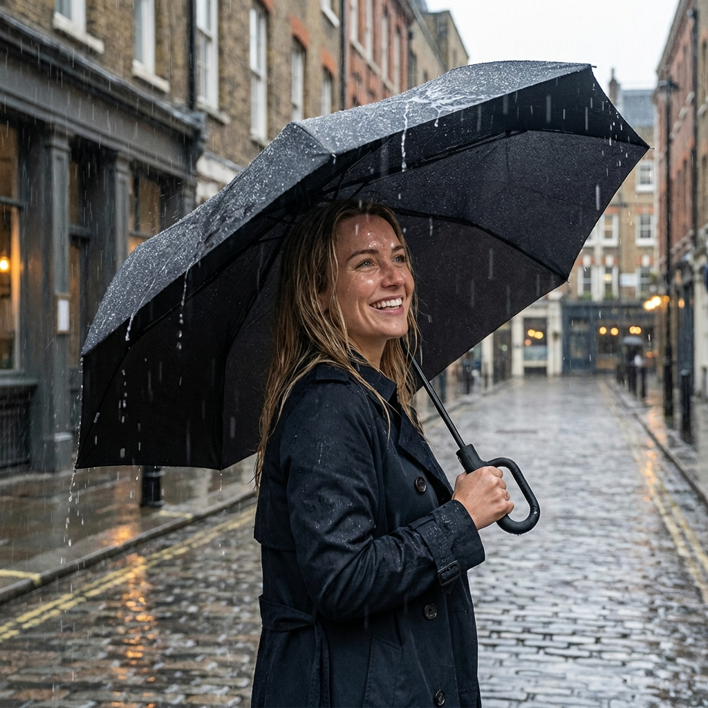 Auto-Lock Umbrella – Reliable Design with Weather-Resistant Features