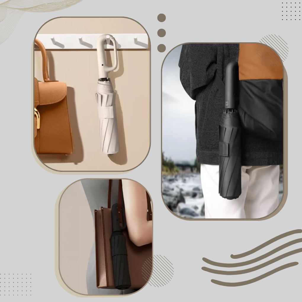 Auto-Lock Umbrella – Reliable Design with Weather-Resistant Features