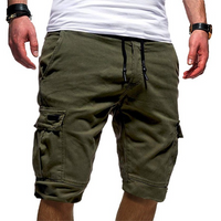 Beau | Men's Cargo Knee Length Drawstring Shorts