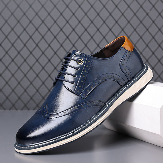 Image of Bobby | Men's Brogue Lace-Up Dress Shoes