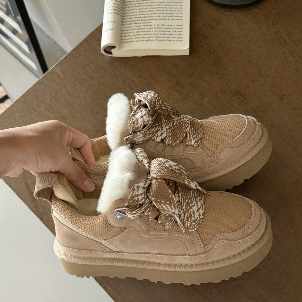 Image of Carmen | Women's Platform Lace-Up Sneakers