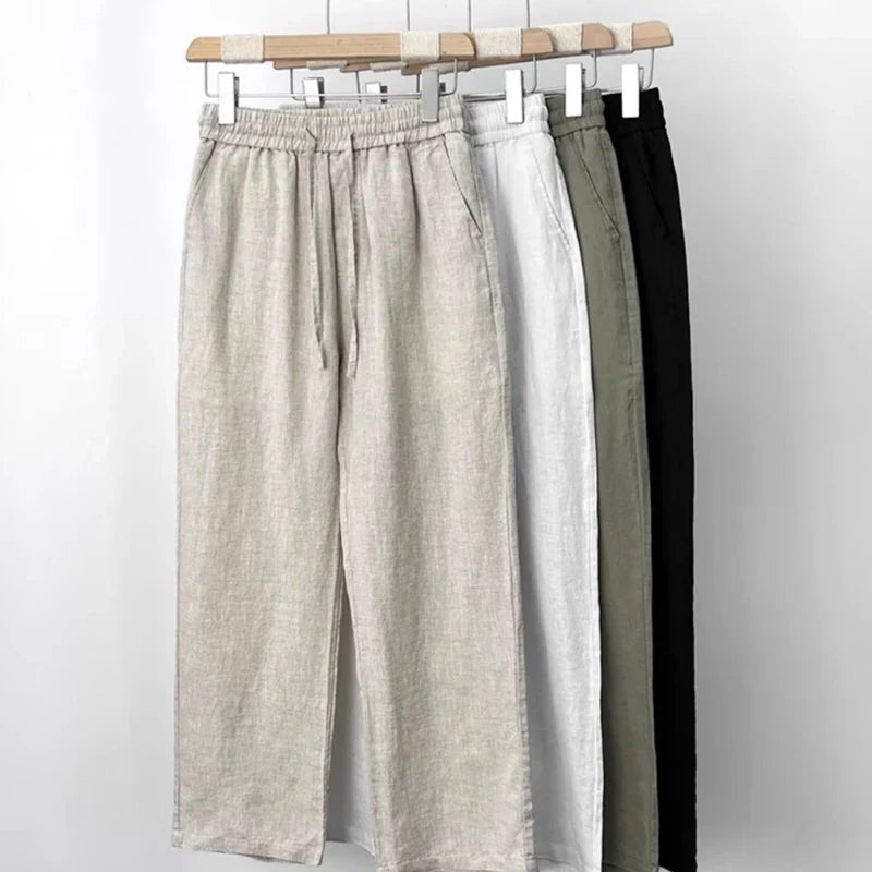 Image of Carter | Men's Drawstring Wide Leg Pants