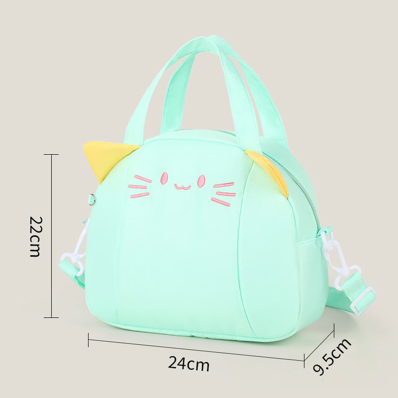 Cat-Themed Insulated Lunch Bag