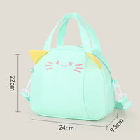 Cat-Themed Insulated Lunch Bag