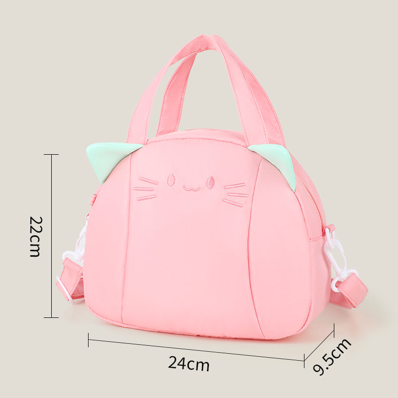 Cat-Themed Insulated Lunch Bag