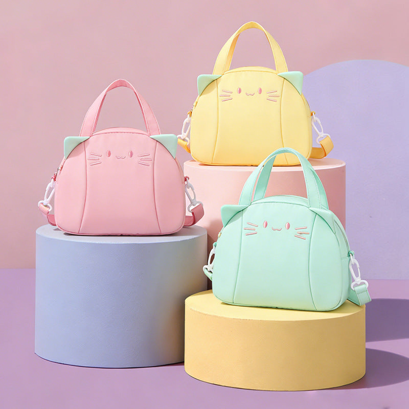 Cat-Themed Insulated Lunch Bag