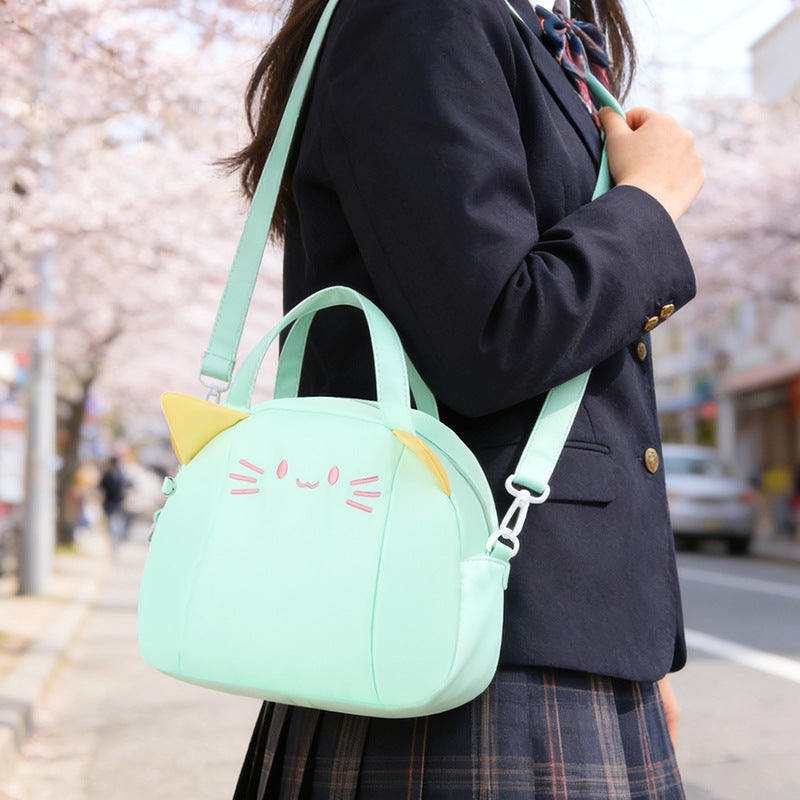 Cat-Themed Insulated Lunch Bag