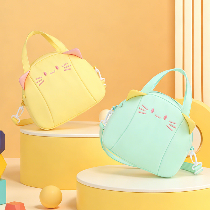 Cat-Themed Insulated Lunch Bag