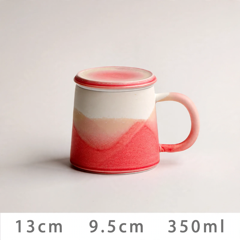 Ceramic Coffee Mug with Tea Infuser, 350 ml