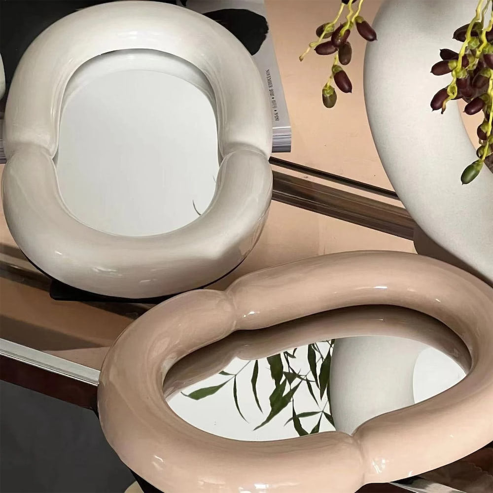 Ceramic Makeup Mirror