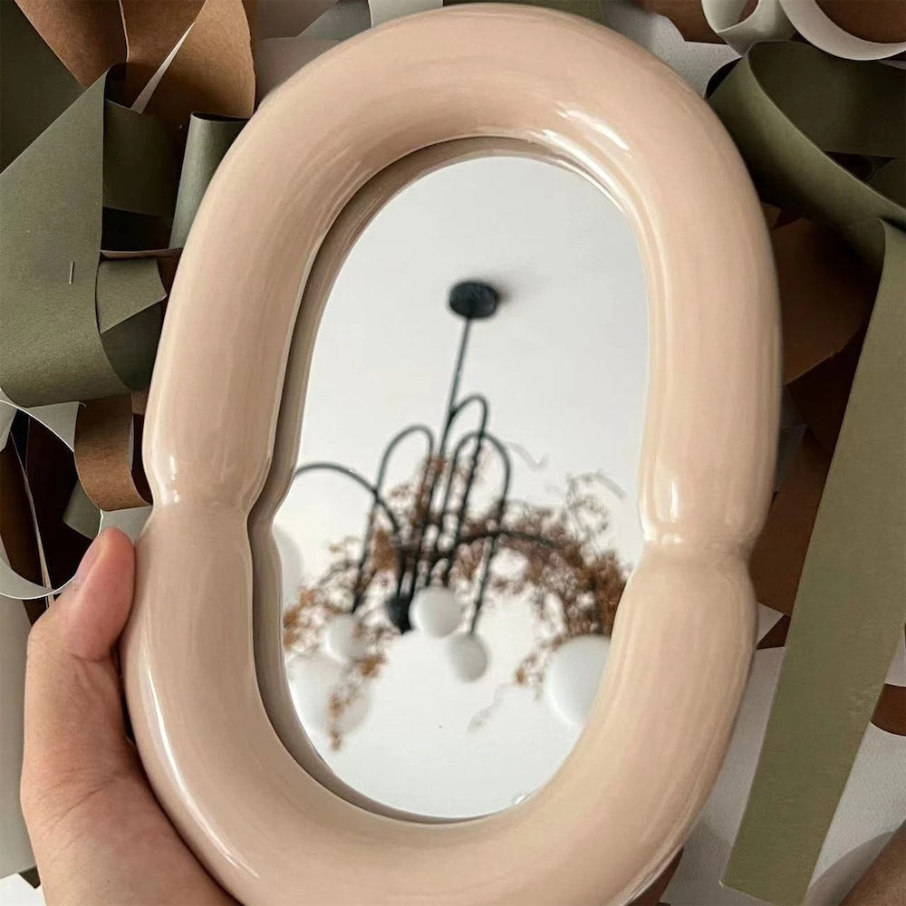 Ceramic Makeup Mirror