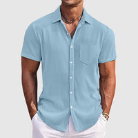 Charles | Men's Short Sleeve Button-Down Shirt