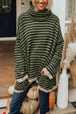 Image of Cheryl | Women's Oversized Striped Sweater