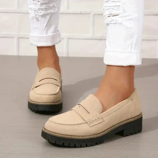 Image of Cheryl | Women's Platform Lug Sole Loafers