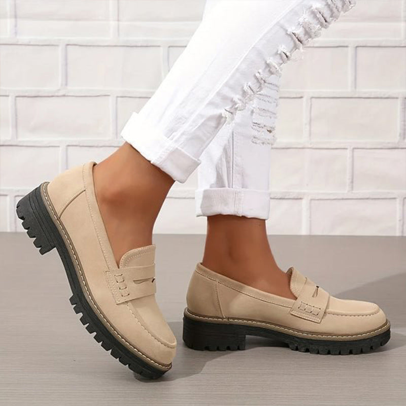 Image of Cheryl | Women's Platform Lug Sole Loafers