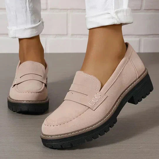 Image of Cheryl | Women's Platform Lug Sole Loafers