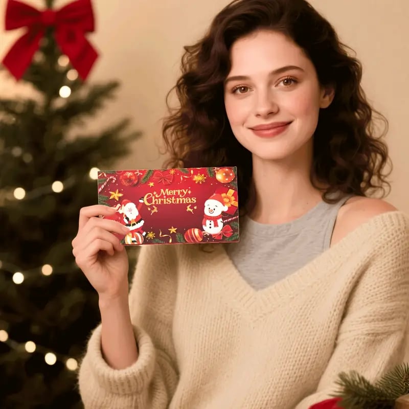 Christmas Cash Gift Envelope