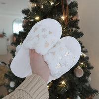 Christmas Glow Plush Slippers