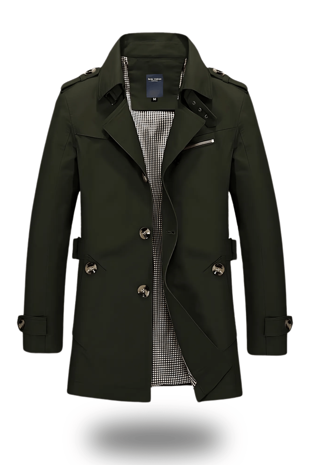 Classic Lapel Trench Coat